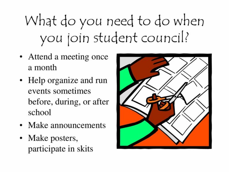Why Do You Want To Join Student Council?